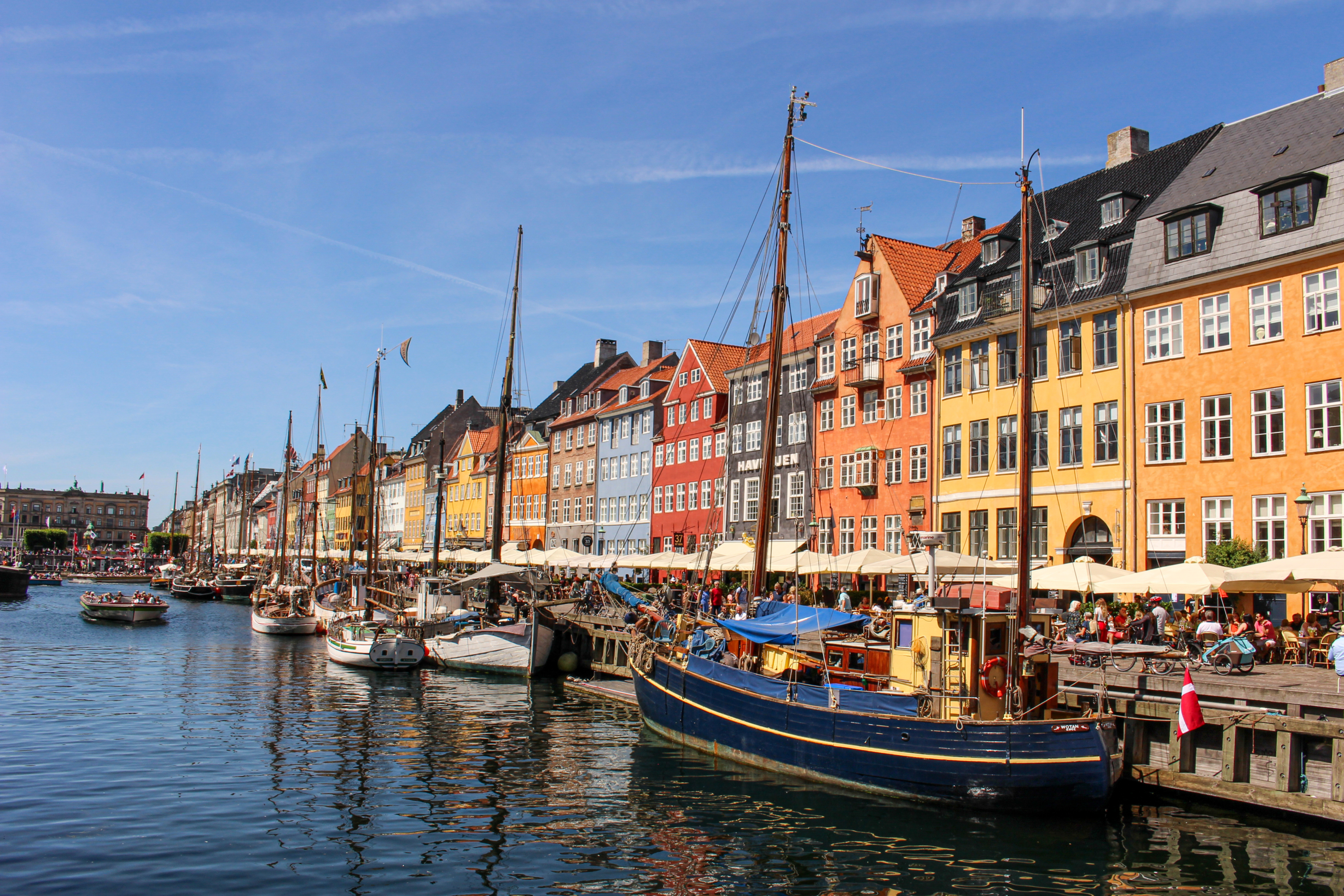 nayhavn in copenhagen denmark