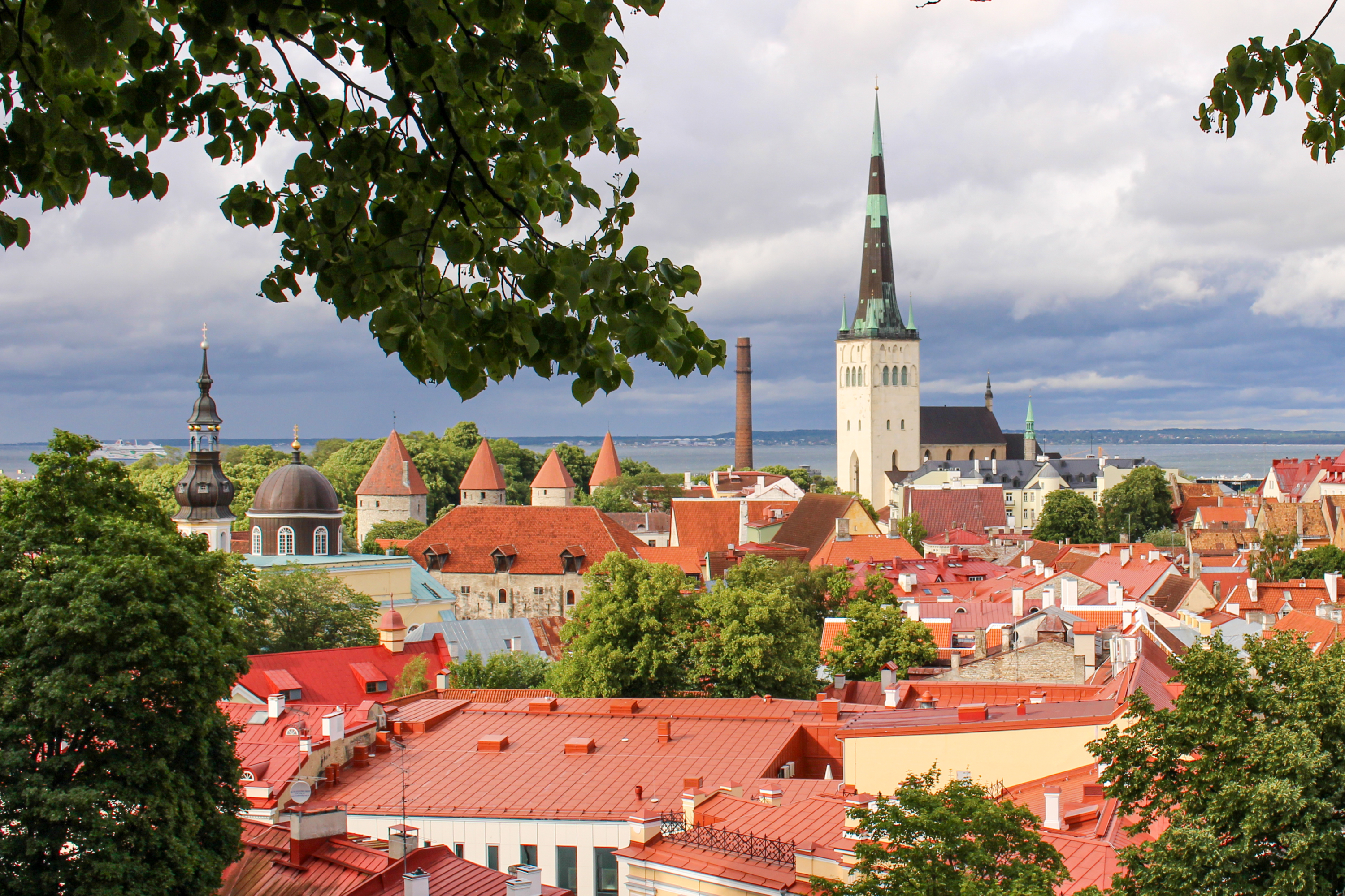 a view of tallin estonia
