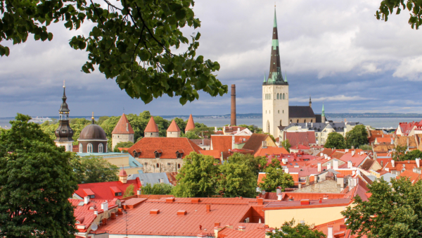 a view of tallin estonia