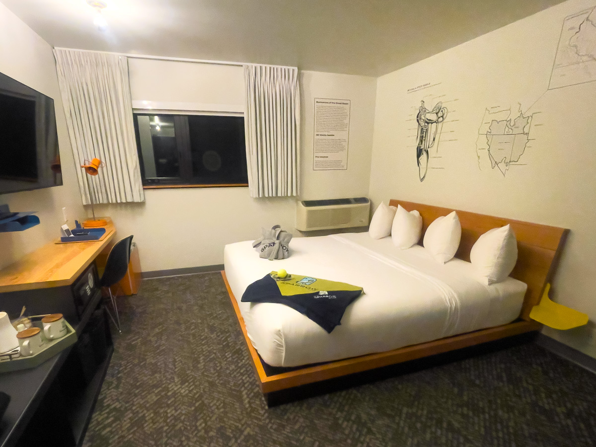Room at Sparrow, a dog-friendly boutique hotel , where to stay with a dog in Boise, Idaho