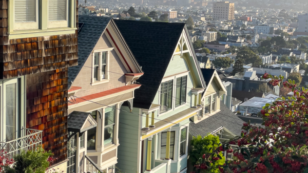 view from the Duncan Street Stairs, best views in Noe Valley