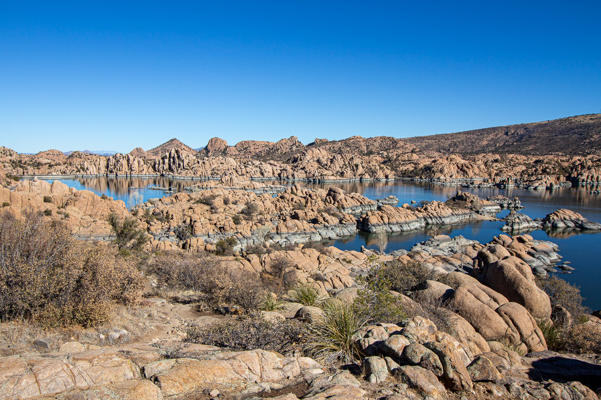 Granite at Watson Lake in Prescott, Arizona, things to do between Phoenix and Flagstaff