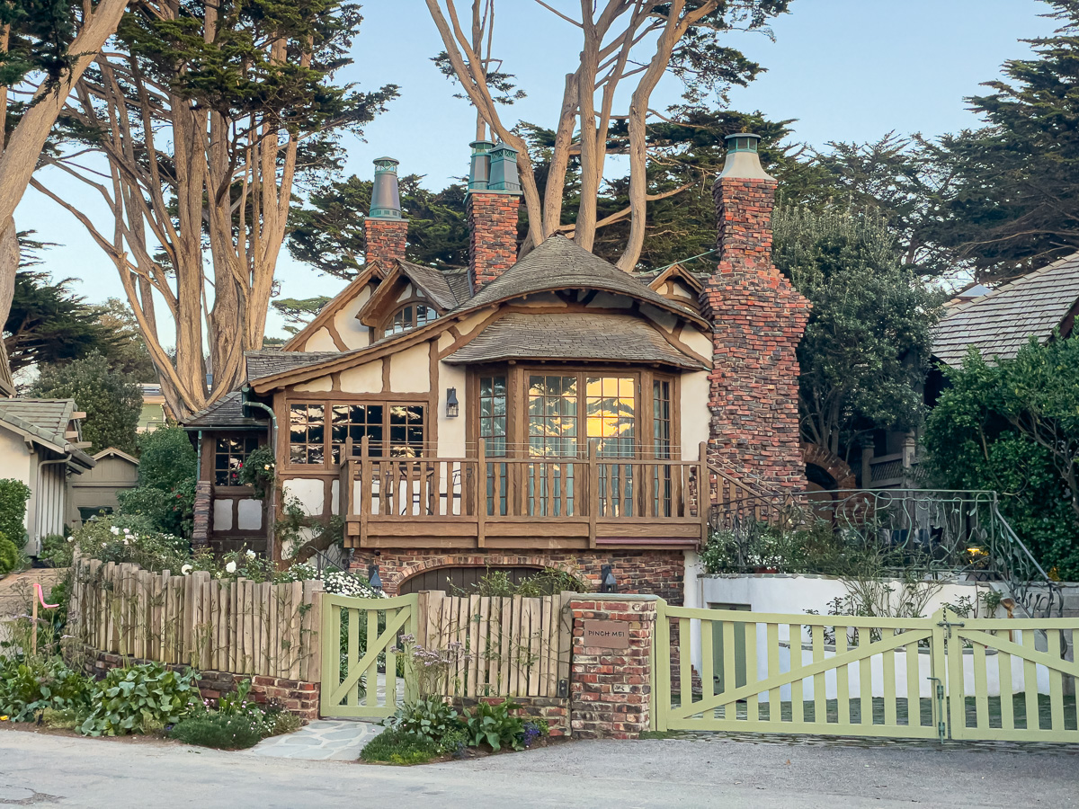 Fairy Tale cottage on Scenic Drive in Carmel-by-the-Sea, architecture of Carmel, things to do in Carmel