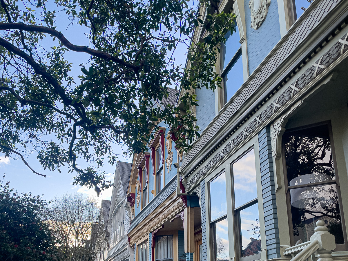 Victorian facades in Noe Valley, San Francisco