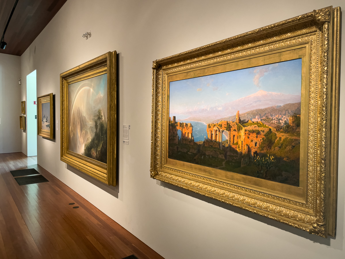 American wing art at the de young museum in San Francisco, things to do in golden gate park, art at the de young museum, Hudson River art school