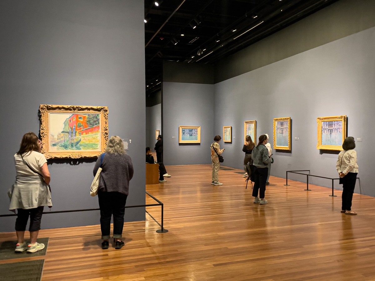 monet in venice special exhibit at the de young museum in san francisco