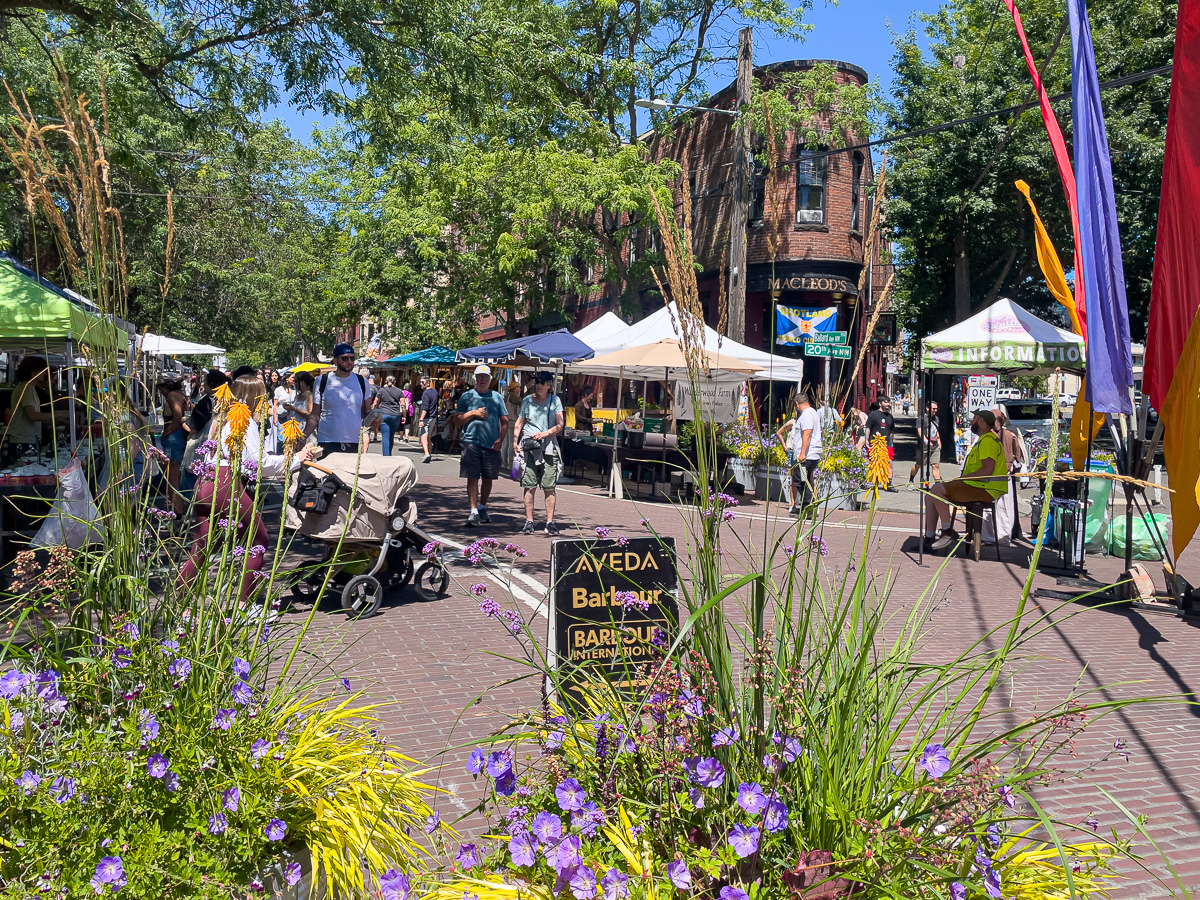 Ballard Farmers Market, Ballard Historic District, Summer in Seattle