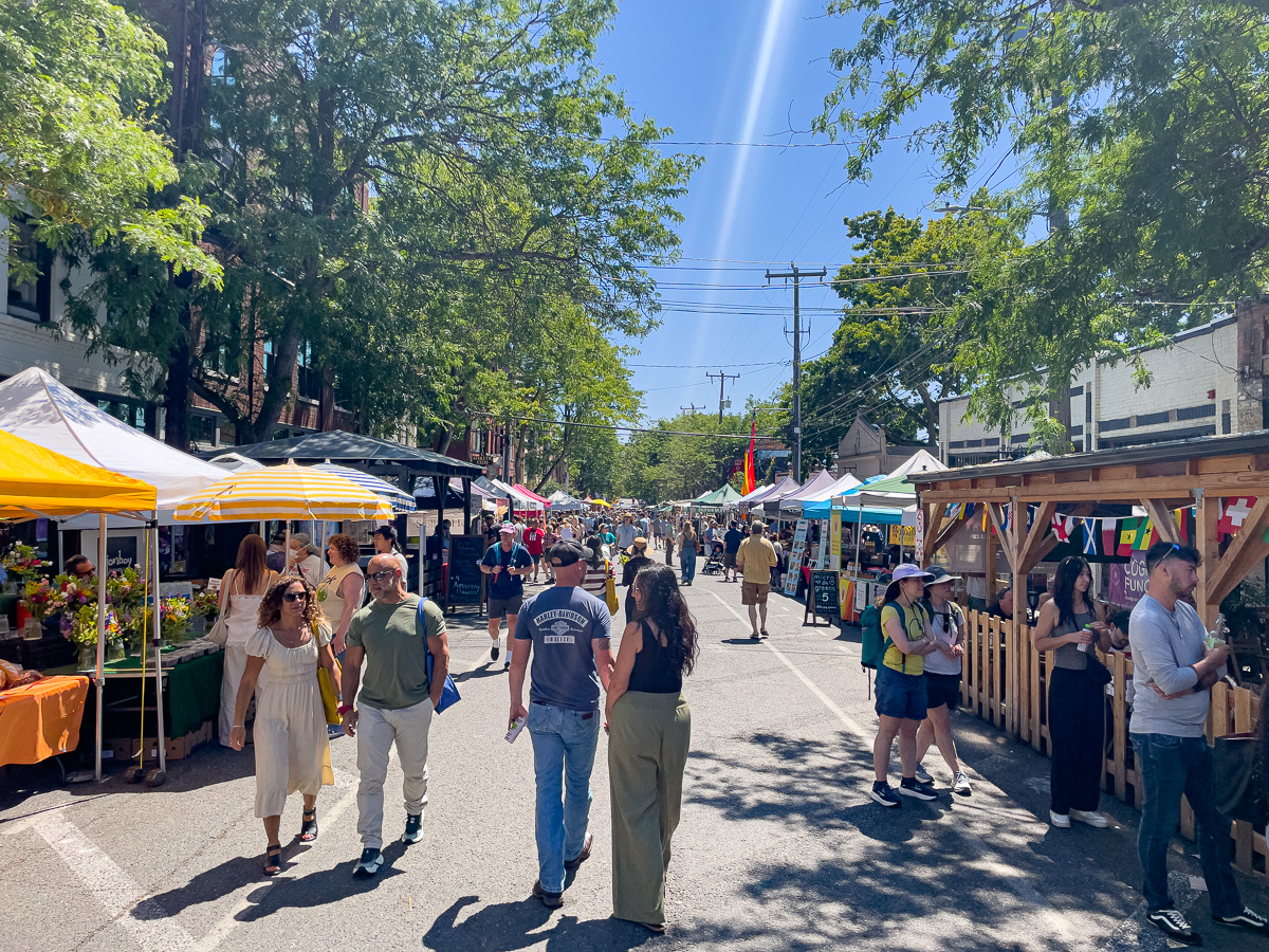 Ballard Farmers Market, things to do in Ballard, best farmers market in Seattle, Ballard Ave historic district
