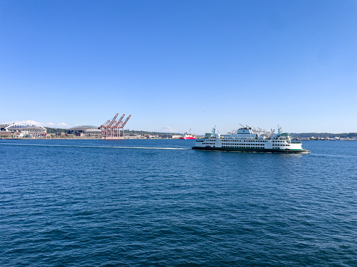 Seattle Ferry to Bainbridge Island, public transportation in Seattle