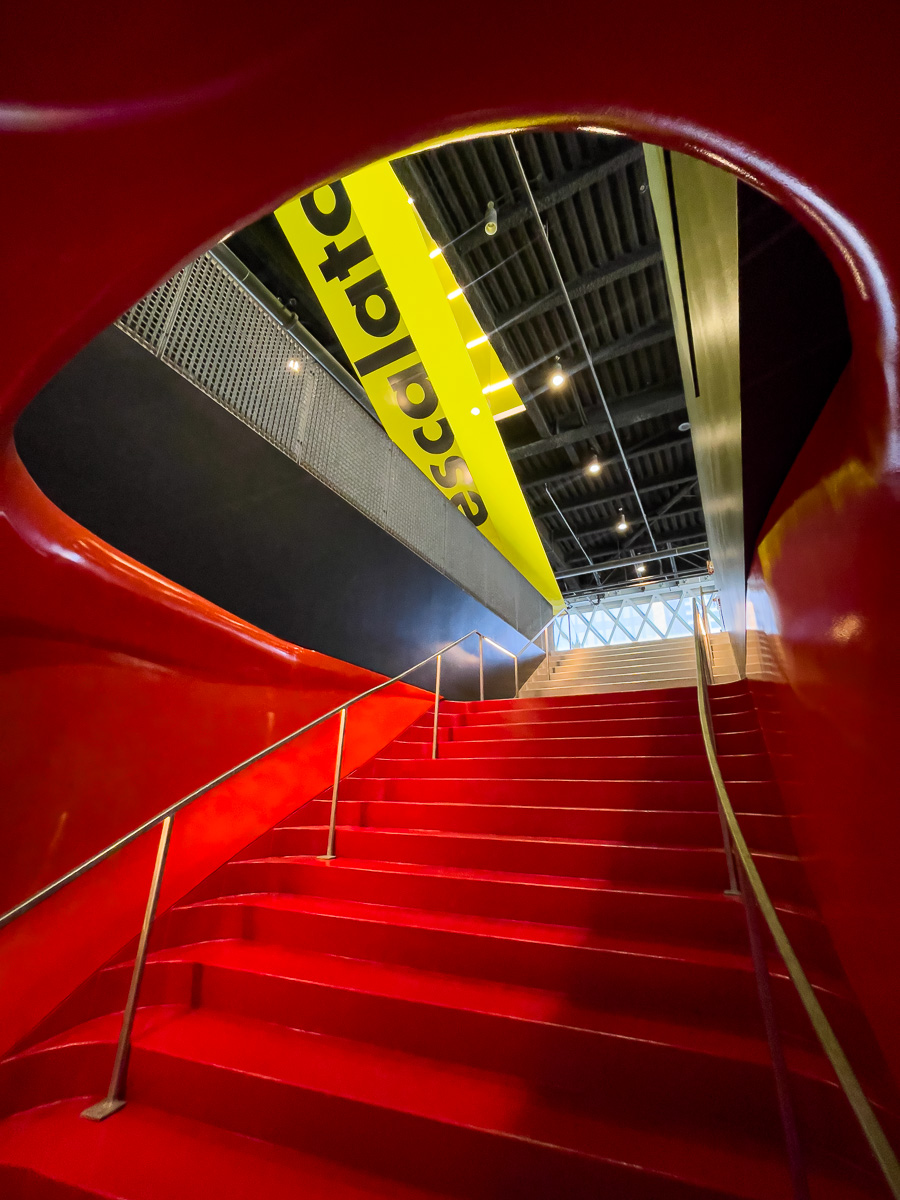 Red Floor at the Seattle Library